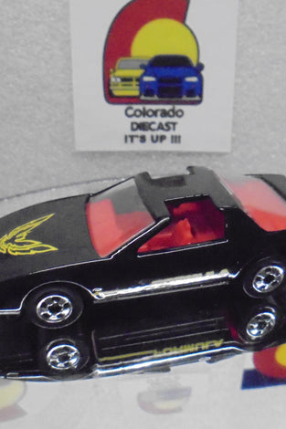 Loose Hot Wheels Black 80's Firebird w/Blackwalls