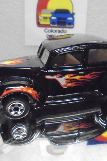 Loose Hot Wheels Black Fat Fenderd '40 w/Blackwalls