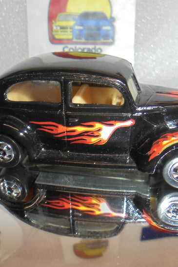 Loose Hot Wheels Black Fat Fenderd '40 w/Blackwalls