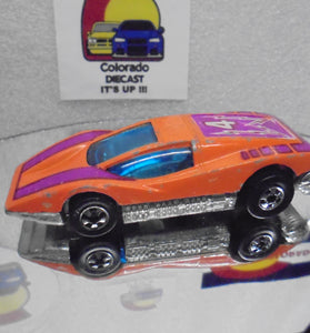 Loose Hot Wheels Orange Large Charge w/Blackwalls Light Wear