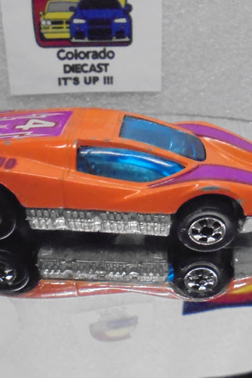 Loose Hot Wheels Orange Large Charge w/Blackwalls Light Wear