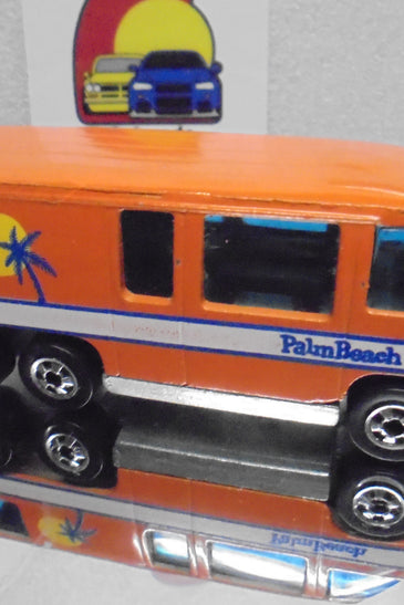 Loose Hot Wheels Orange GMC Motorhome w/Blackwalls