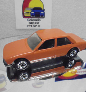 Loose Hot Wheels Orange Peugeot 505 w/Blackwalls France Base