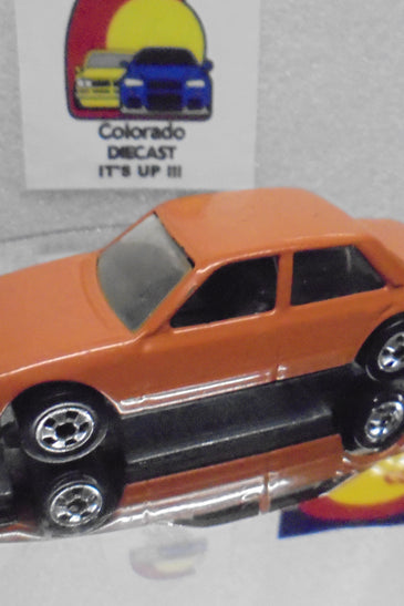 Loose Hot Wheels Orange Peugeot 505 w/Blackwalls France Base