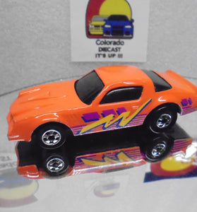 Loose Hot Wheels Orange Camaro Z-28 w/Blackwalls