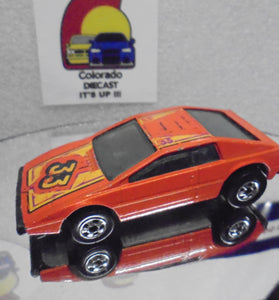 Loose Hot Wheels Orange Royal Flash w/Blackwalls Light Wear