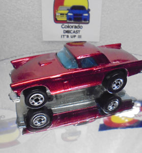 Loose Hot Wheels Red '57 T-Bird w/Blackwalls