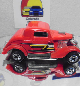 Loose Hot Wheels Red ZZ Top 3-Window'34 Ford w/Blackwalls