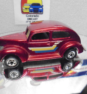 Loose Hot Wheels Red Fat Fenderd '40 w/Blackwalls