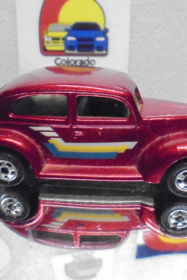 Loose Hot Wheels Red Fat Fenderd '40 w/Blackwalls