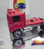 Loose Hot Wheels Red Semi Cab w/Blackwalls