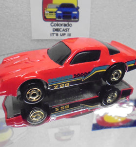 Loose Hot Wheels Red Camaro Z-28 w/GHO's