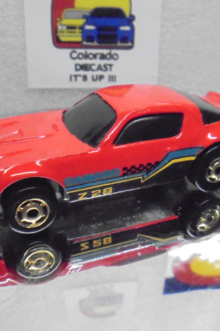Loose Hot Wheels Red Camaro Z-28 w/GHO's