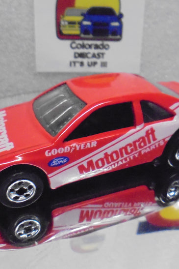 Loose Hot Wheels Red Motorcraft Thunderbird Stocker w/Blackwalls