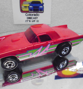 Loose Hot Wheels Red '57 T- Bird w/Blackwalls