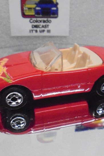 Loose Hot Wheels Red Mazda Miata w/Blackwalls