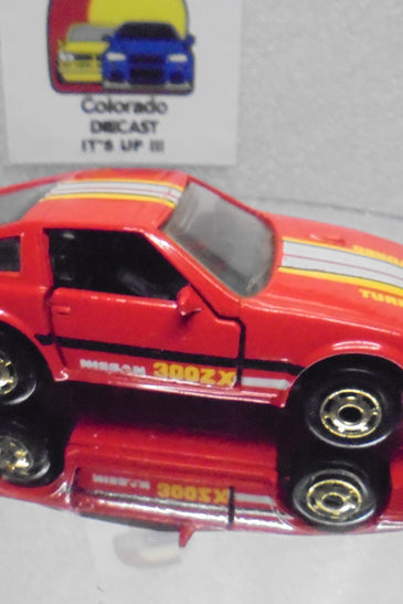 Loose Hot Wheels Red Nissan 300ZX w/GHO's