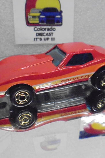 Loose Hot Wheels Red Corvette Stingray w/GHO's