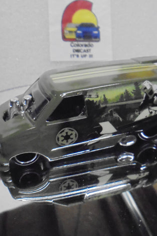 LOOSE HOT WHEELS GREEN STAR WARS '85 CHEVY ASTRO VAN w/RR'S