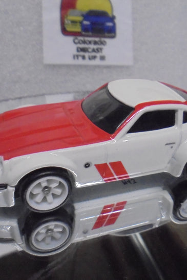 LOOSE HOT WHEELS RED/WHITE NISSAN FAIRLADY Z w/RR'S