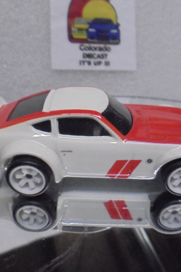 LOOSE HOT WHEELS RED/WHITE NISSAN FAIRLADY Z w/RR'S