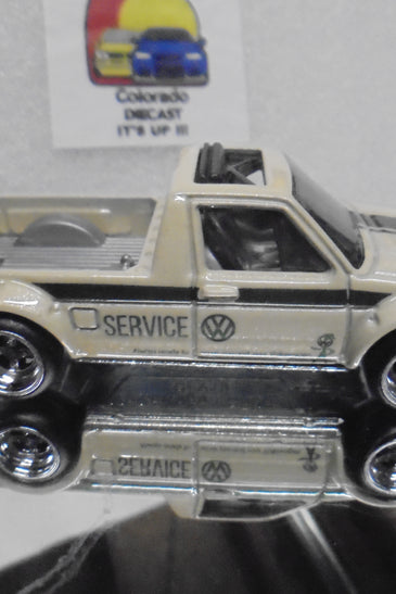 LOOSE HOT WHEELS TAN VOLKSWAGEN CADDY TRUCK w/RR'S
