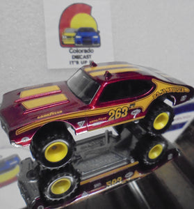 LOOSE HOT WHEELS RED '70 OLDSMOBILE 442 w/RR'S