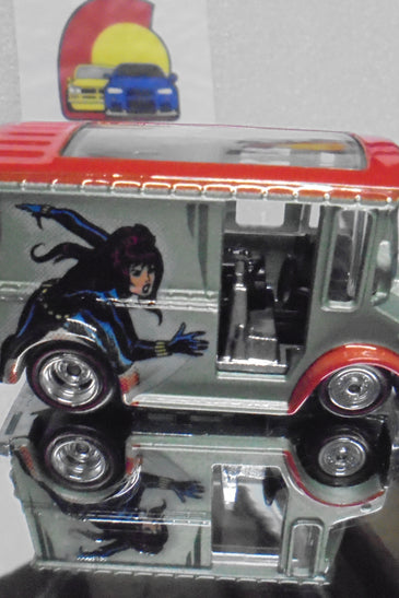 LOOSE HOT WHEELS THE BLACK WIDOW BREAD BOX w/RR'S