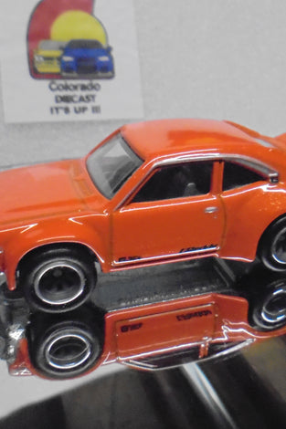 LOOSE HOT WHEELS ORANGE MAZDA RX-3 w/RR'S