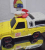 LOOSE HOT WHEELS YELLOW TOY STORY PIZZA PLANET TRUCK w/RR'S