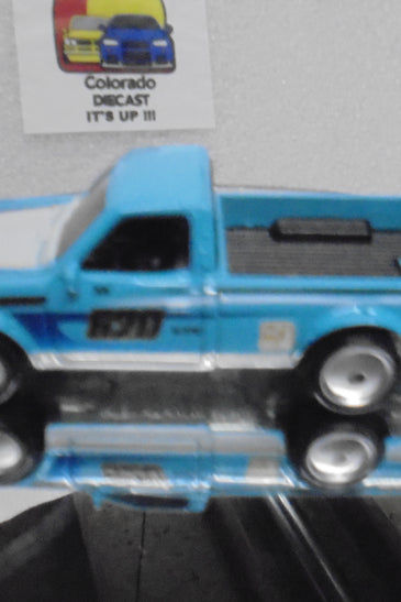LOOSE HOT WHEELS TEAL DATSUN 620 PICKUP w/RR'S