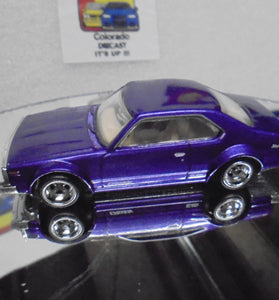 LOOSE HOT WHEELS PURPLE NISSAN LAUREL C210 w/RR'S