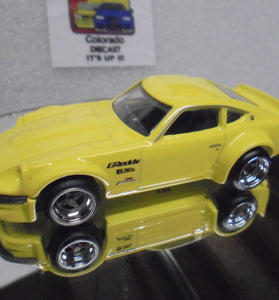 LOOSE HOT WHEELS YELLOW GREDDY NISSAN FAIRLADY Z w/RR'S