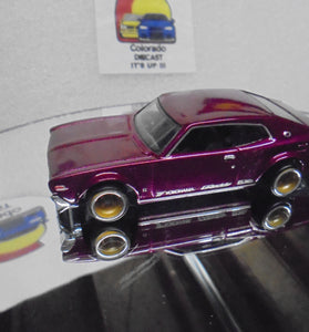 LOOSE HOT WHEELS MAROON NISSAN LAUREL 2000SGX w/RR'S