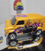 LOOSE HOT WHEELS YELLOW STREET FIGHTER FORD TRANSIT VAN w/RR'S