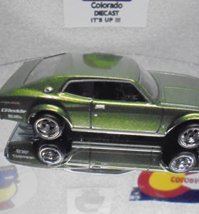 LOOSE HOT WHEELS GREEN NISSAN LAUREL 2000SGX w/RR'S