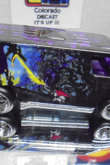 LOOSE HOT WHEELS BLACK SLEEPING BEAUTY SUPER VAN w/RR'S