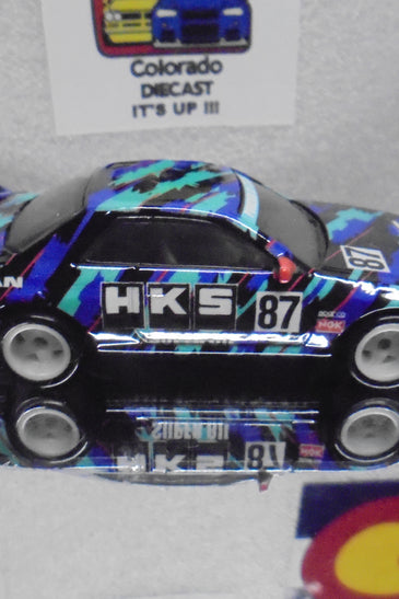 LOOSE HOT WHEELS HKS NISSAN SKYLINE (R32) w/RR'S