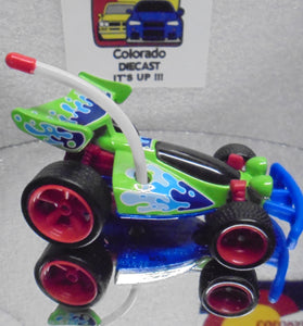LOOSE HOT WHEELS GREEN TOY STORY RC CAR w/RR'S