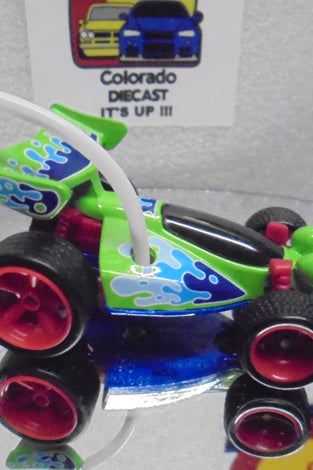 LOOSE HOT WHEELS GREEN TOY STORY RC CAR w/RR'S