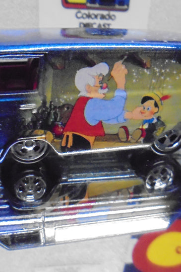 LOOSE HOT WHEELS BLUE DISNEY '66 DODGE A100 VAN  w/RR'S