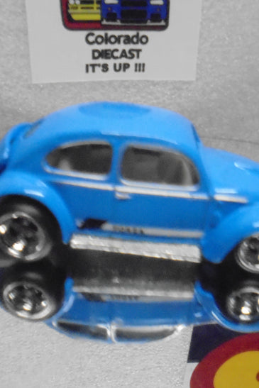 LOOSE HOT WHEELS BLUE FORZA VOLKSWAGEN BUG  w/RR'S