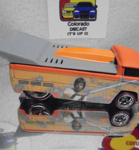 LOOSE HOT WHEELS ORANGE STAR WARS VOLKSWAGEN DRAG TRUCK w/RR'S