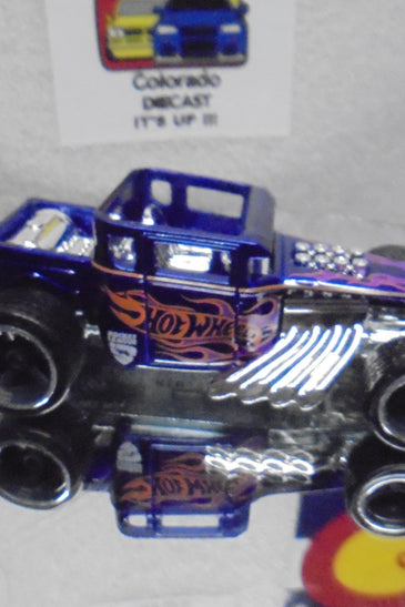 LOOSE HOT WHEELS BLUE BONE SHAKER w/RR'S