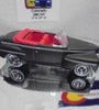 LOOSE HOT WHEELS BLACK FORD SUPER DE LUXE w/RR'S