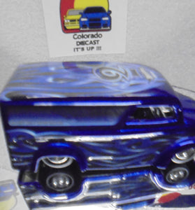 LOOSE HOT WHEELS MYSTERY CAR BLUE DAIRY DELIVERY w/RR'S