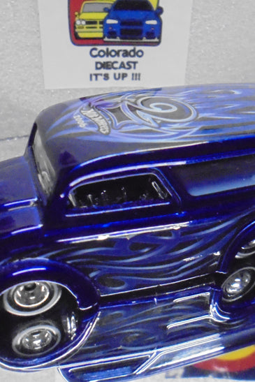 LOOSE HOT WHEELS MYSTERY CAR BLUE DAIRY DELIVERY w/RR'S