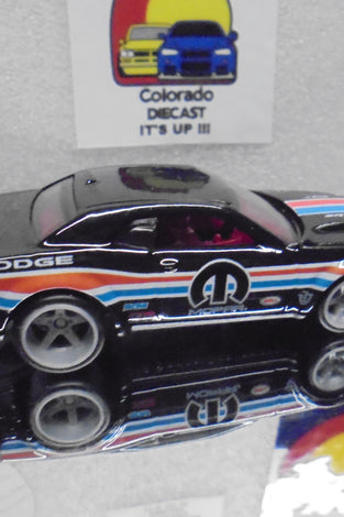 LOOSE HOT WHEELS BLUACK '18 DODGE CHALLENGER SRT DEMON w/RR'S