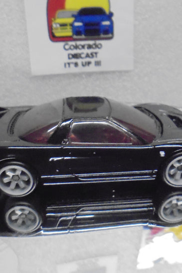 LOOSE HOT WHEELS BLACK 2003 HONDA NSX TYPE R w/RR'S