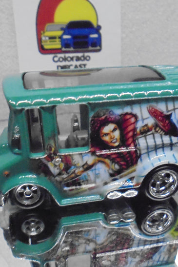 LOOSE HOT WHEELS MASTERS OF THE UNIVERSE BREAD BOX w/RR'S